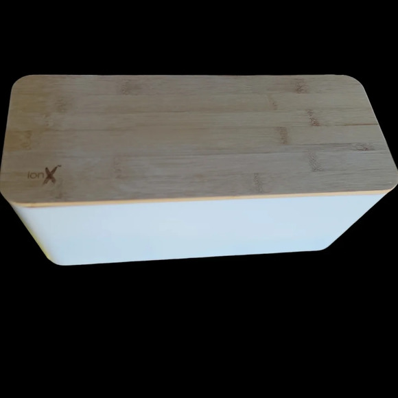 Cable Management Box 12x5x4.5 inches, Wood Lid, Cord Organizer - Picture 6 of 6